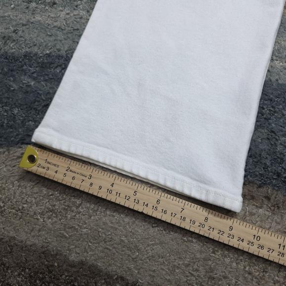 HUDSON High Rise Bootcut Jeans White Women’s Size 32 - Picture 9 of 12